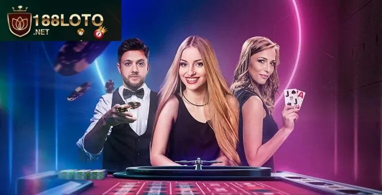 Casino 188loto trực tuyến với đa dạng các trò chơi cá cược sòng bài hot hit